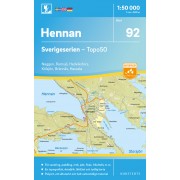 92 Hennan Sverigeserien 1:50 000